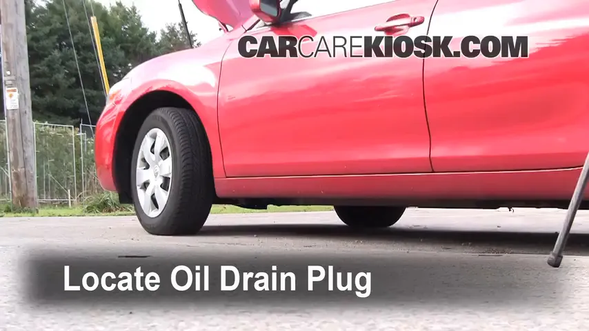 2008 Toyota Camry LE 2.4L 4 Cyl. Oil Change Oil and Oil Filter